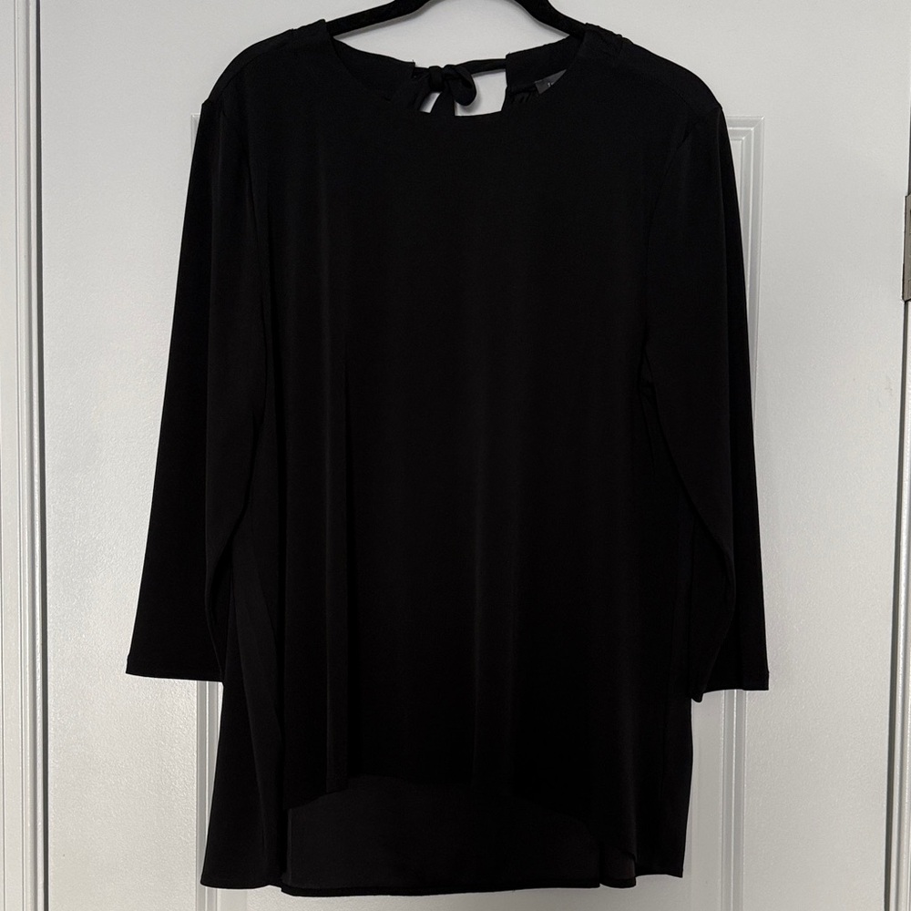 The Limited Black Long Sleeve Top